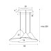 LED пендел MAXLIGHT P0565 BELLMOND