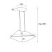LED пендел MAXLIGHT P0567 CARBON