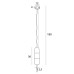 Пендел MAXLIGHT P0590 MAURI
