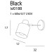Аплик MAXLIGHT W0188 BLACK
