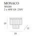 Аплик MAXLIGHT W0288 MONACO