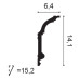 Корниз ORAC DECOR C339 NOBLESSE CORNICE MOULDING
