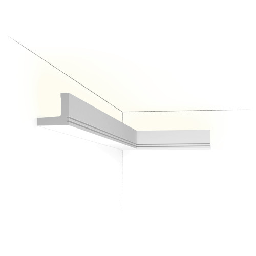 ORAC DECOR C361 STRIPE LED CORNICE MOULDING