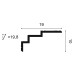 Корниз ORAC DECOR C392 STEPS CORNICE MOULDING Корниз ORAC DECOR C392 STEPS CORNICE MOULDING