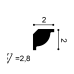 ORAC DECOR CX132 CORNICE MOULDING