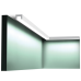 Профил за LED осветление ORAC DECOR CX190 U-PROFILE CORNICE