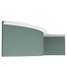 ORAC DECOR CX190F FLEX U-PROFILE CORNICE