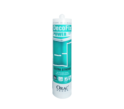 Ултра силно лепило за монтаж на открито и големи панели ORAC DECOR DecoFix POWER FDP700 290ml
