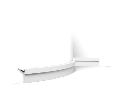 Первази за под огъващ се ORAC DECOR PX198-F U-Steps Flex Skirting