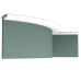 Гъвкав перваз ORAC DECOR SX182F FLEX CASCADE Skirting