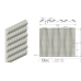 3D панел за стена ORAC DECOR W112 RIDGE 3D панел за стена ORAC DECOR W112 RIDGE