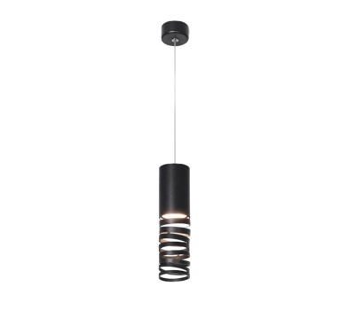 PIPOLUX P22417-SABK BLACK RING 1 x GU10