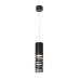 PIPOLUX P22417-SABK BLACK RING 1 x GU10