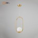 Пендел PIPOLUX PD23032-1 SATIN BRASS ADEL 1 x E27