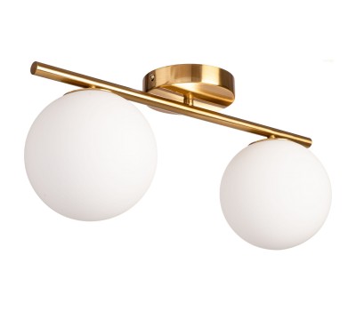 PIPOLUX PD23033-2 SATIN BRASS ADEL 2 x E27