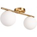PIPOLUX PD23033-2 SATIN BRASS ADEL 2 x E27