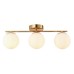 Плафон PIPOLUX PD23033-3 SATIN BRASS ADEL 3 x E27