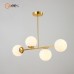 Пендел PIPOLUX PD23033-4 SATIN BRASS ADEL 4 x E27