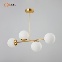 Пендел PIPOLUX PD23033-4 SATIN BRASS ADEL 4 x E27