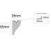 Профил за LED RAY DECOR ПРОФИЛ ЗА LED RL121