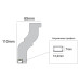 RAY DECOR PROFILE FOR LED RP133