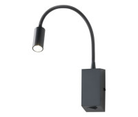 LED аплик с ключ REDO 01-1194 HELLO AP LED 3W MBK LED аплик с ключ REDO 01-1194 HELLO AP LED 3W MBK