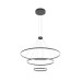 LED пендел REDO 01-2483-TRIAC ORBIT BLACK 4000K