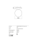 LED плафон за баня REDO 01-2989 ANTIBA