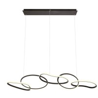 LED пендел REDO 01-3393 BIAS CCT BK