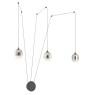 LED аплик REDO 01-3485 KHADI AP LED 16.5W 3000K SMOKE