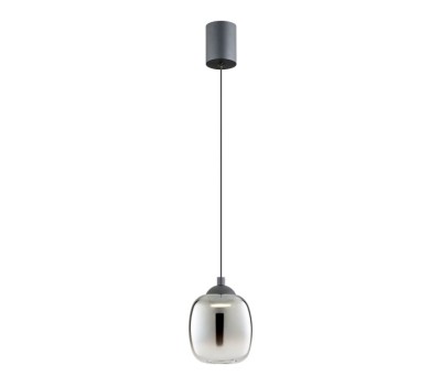 LED пендел REDO 01-3486 KHADI SU LED 6W 3000K SMOKE