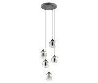 LED пендел REDO 01-3488 KHADI SU LED 26W 3000K D430 SMOKE
