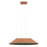 REDO 01-3524 AKIRA SU LED 12W 3000K COFFEE/DARK GREY