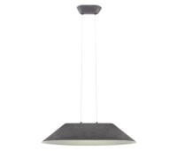 LED пендел REDO 01-3526 AKIRA SU LED 12W 3000K DARK GREY/GREY