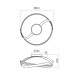 REDO 01-3612 IMPULS PL LED 34W 3000K SWH