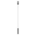 REDO 01-3667 TAKTO SU LED 8.6W 3000K FOGGY NICKEL TRIAC