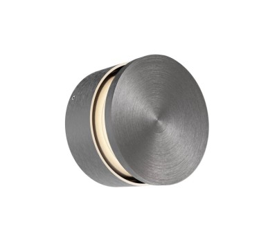 LED аплик REDO 01-3704 RUNDE AP LED 11W 3000K FOGGY NICKEL TRIAC