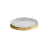 LED плафон REDO 01-3745 DAMA PL LED 30W CCT D350 WH/GD
