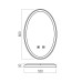 LED огледало за баня REDO 01-3823 VANITY AP LED 36W CCT 3000K/4000K/6000K BK