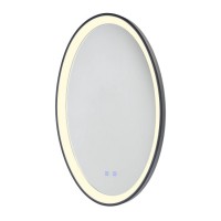 REDO 01-3823 VANITY AP LED 36W CCT 3000K/4000K/6000K BK