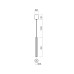 LED пендел REDO 01-3854 NIKOS SU LED H350 8W 3000K MGD