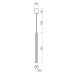 LED пендел REDO 01-3857 NIKOS SU LED H500 8W 3000K MGD