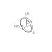REDO 01-3865 ORION AP LED 28W CCT 2700/3000/4000K SBK RD TRIAC