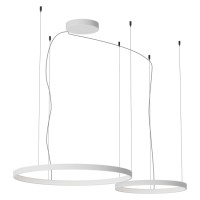 LED пендел REDO 01-3878-DALI + CSRD220WH ORION SU LED D500+750 98W CCT 2700/3000/4000K SWH RD DALI