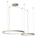 LED пендел REDO 01-3879-DALI + CSRD220SC ORION SU LED D500+750 98W CCT 2700/3000/4000K SC RD DALI