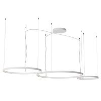 LED пендел REDO 01-3882 + CSRD300WH ORION SU LED D500+750+1000 176W CCT 2700/3000/4000K SWH RD TRIAC