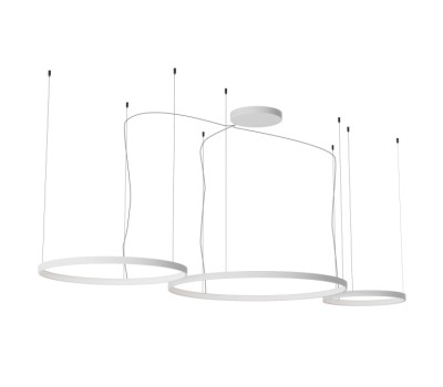 LED пендел REDO 01-3882-DALI + CSRD300WH ORION SU LED D500+750+1000 176W CCT 2700/3000/4000K SWH RD DALI