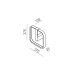 REDO 01-3886-DALI ORION AP LED 28W CCT 2700/3000/4000K SWH SQ DALI
