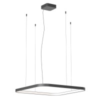 LED пендел REDO 01-3897 + CSSQ150BK ORION SU LED 750 58W CCT 2700/3000/4000K SBK SQ TRIAC