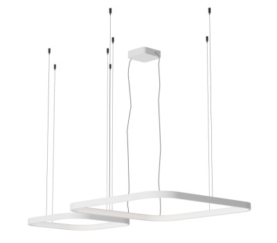LED пендел REDO 01-3898 + CSSQ220WH ORION SU LED 500+750 96W CCT 2700/3000/4000K SWH SQ TRIAC